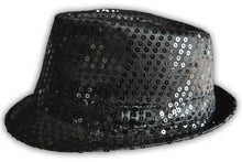 Load image into Gallery viewer, Sequin Fedora