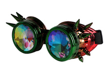 Load image into Gallery viewer, Steampunk Kaleidoscope Goggles