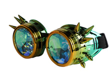 Load image into Gallery viewer, Steampunk Kaleidoscope Goggles