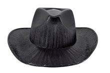 Load image into Gallery viewer, Holographic Space Cowboy Hat (Black)