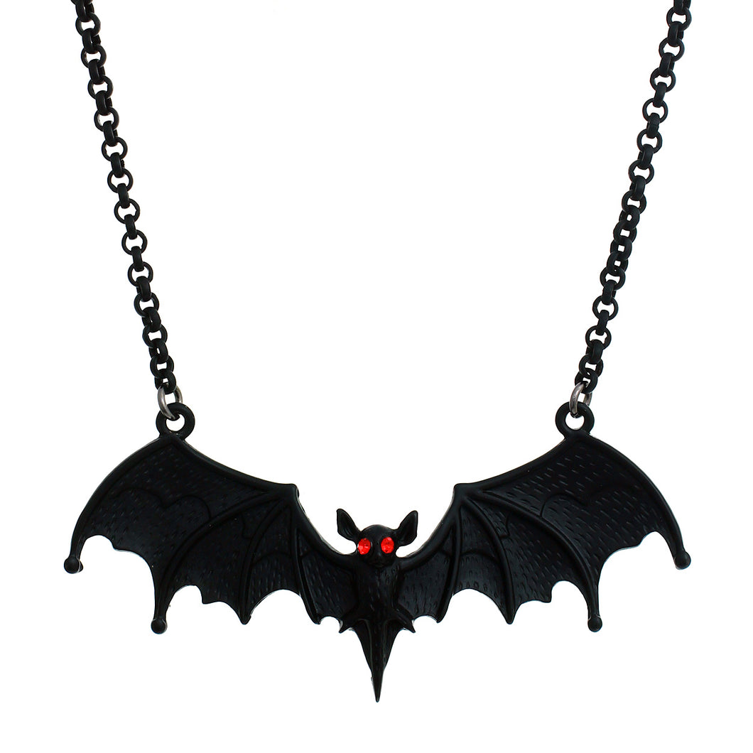 Halloween Gothic Bat Necklace