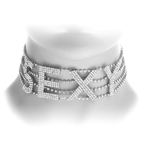 SEXY Rhinestone Choker