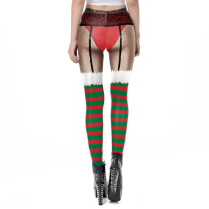 Christmas Leggings ("Elf")