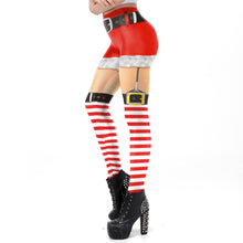 Load image into Gallery viewer, Christmas Leggings (&quot;Santa&quot;)
