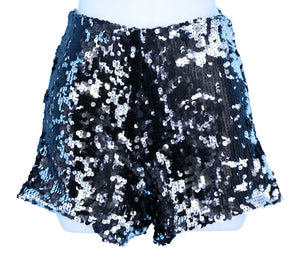 Reversible Sequin Shorts