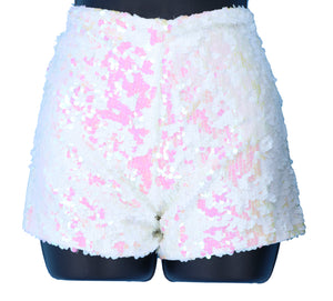 Reversible Sequin Shorts