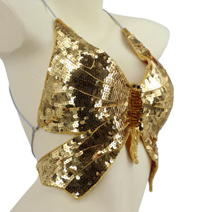 Butterfly Sequin Top