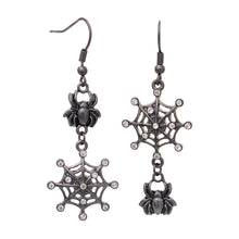 Load image into Gallery viewer, Spiderweb Earrings
