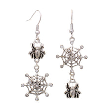 Load image into Gallery viewer, Spiderweb Earrings
