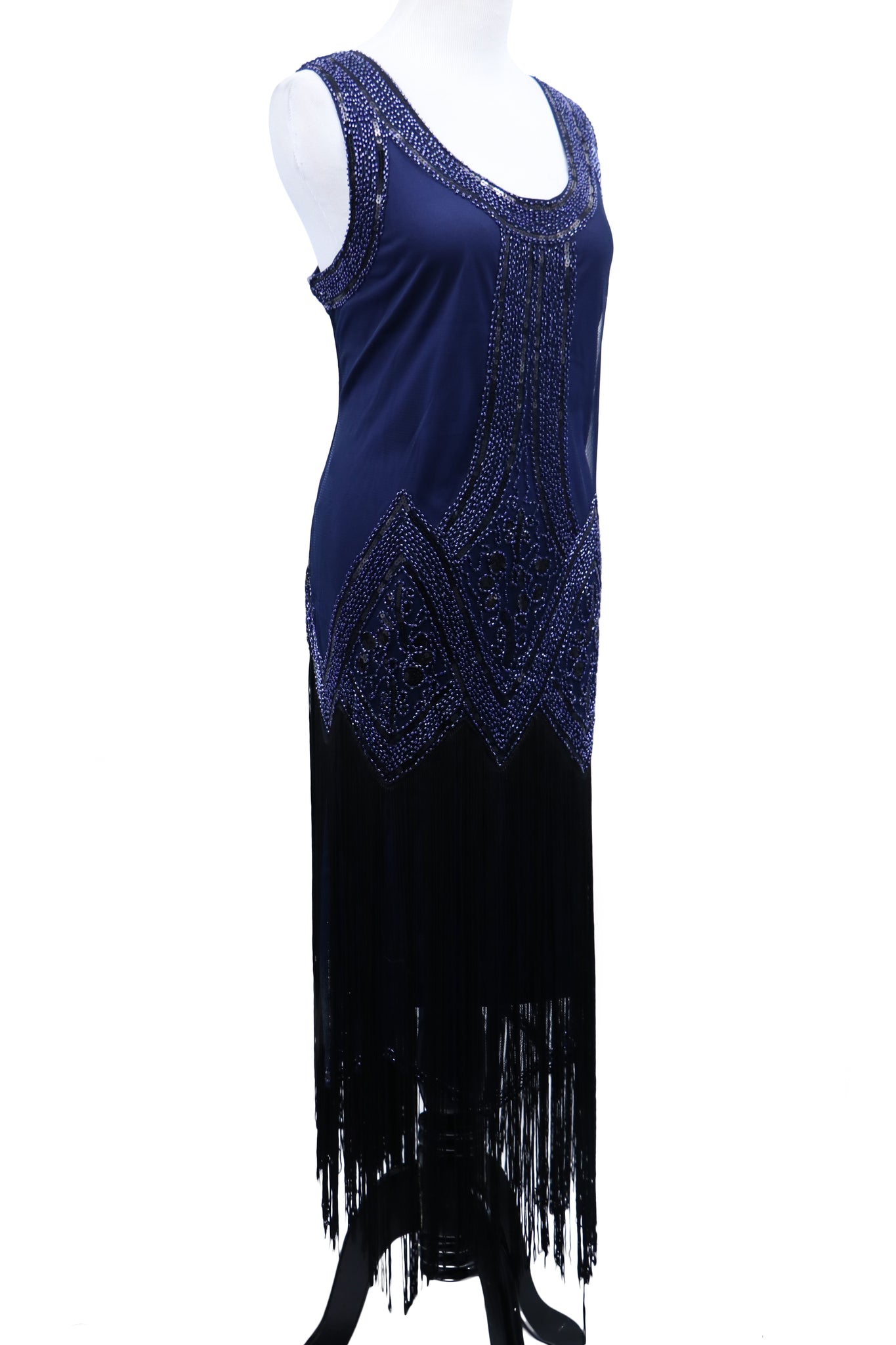 Navy Blue Flapper Dress Arsimus Navy Blue Flapper Dress Arsimus