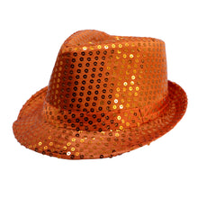 Load image into Gallery viewer, Sequin Fedora
