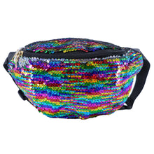 Load image into Gallery viewer, Reversible Sequin Fanny Pack
