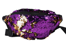 Load image into Gallery viewer, Reversible Sequin Fanny Pack
