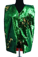 Load image into Gallery viewer, Reversible Sequin Vest
