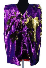 Load image into Gallery viewer, Reversible Sequin Vest
