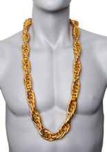 Load image into Gallery viewer, 40-Inch Old School Rapper Rope Chain Necklace
