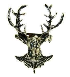 Stag's Head Brooch