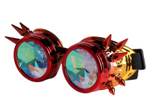 Load image into Gallery viewer, Steampunk Kaleidoscope Goggles
