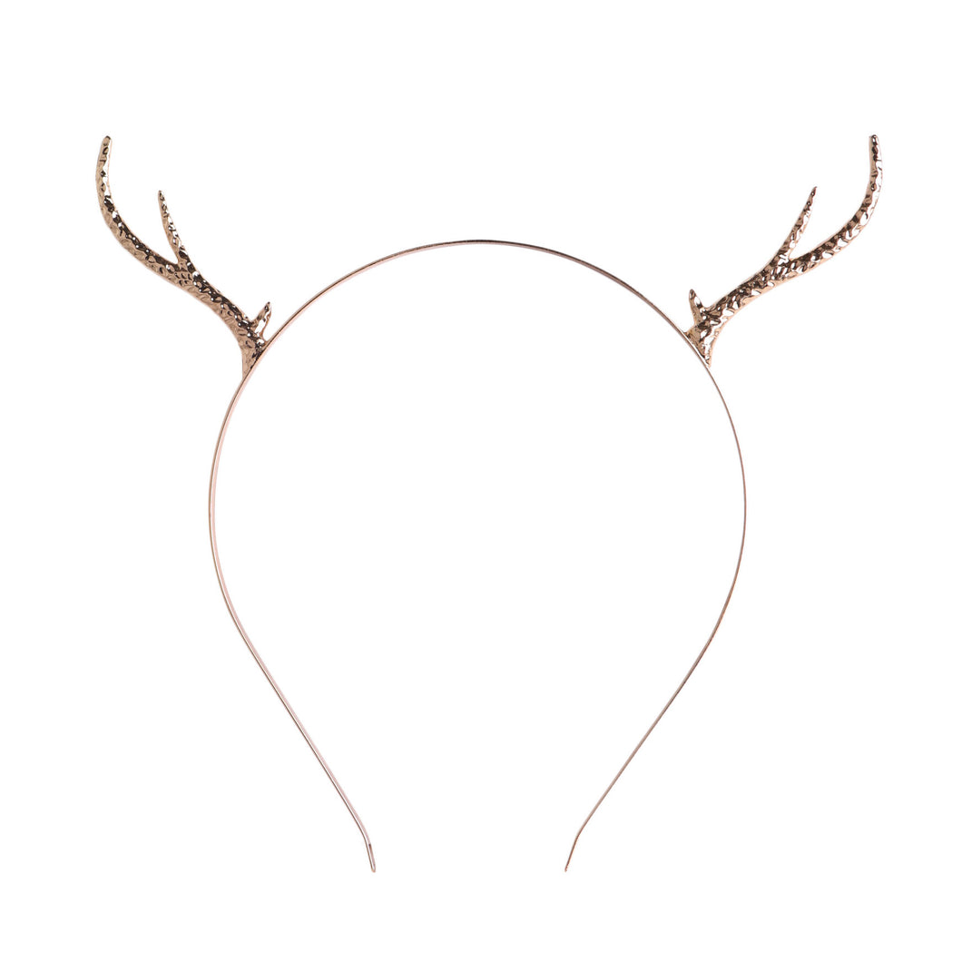 Metal Deer Antler Headband