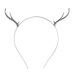 Metal Deer Antler Headband