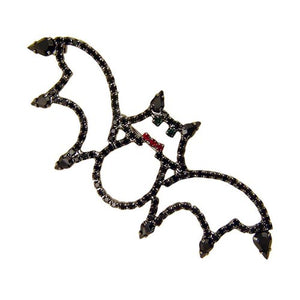 Halloween Brooch Series 1 - "Vampire Bat"